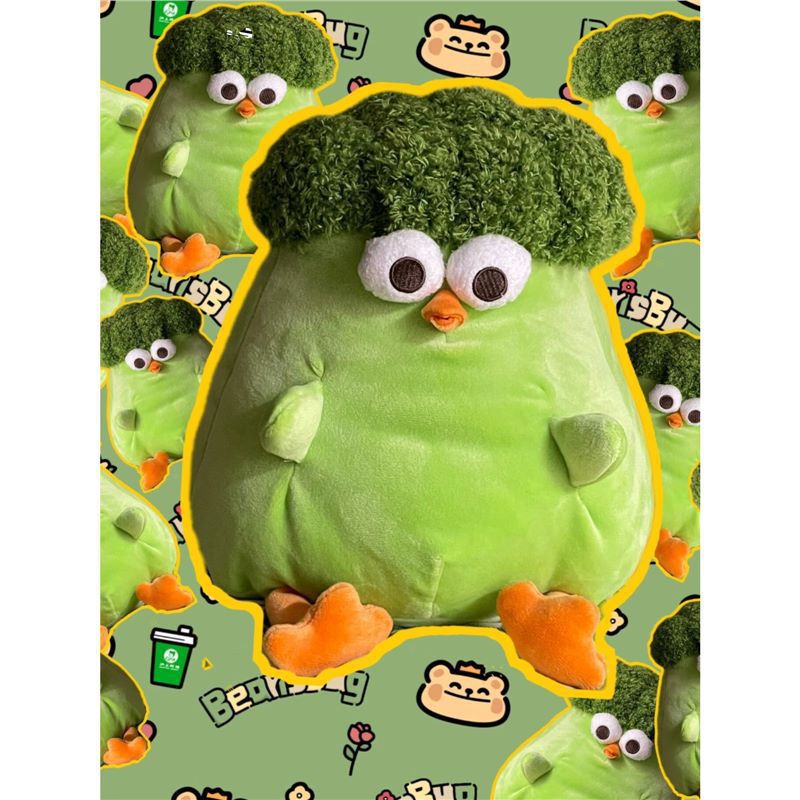 Broccoli Pier Chicken Doll Ugly And Cute Funny Quirky Sleeping Hug Doll Sweet Potato Girl Cute Practical