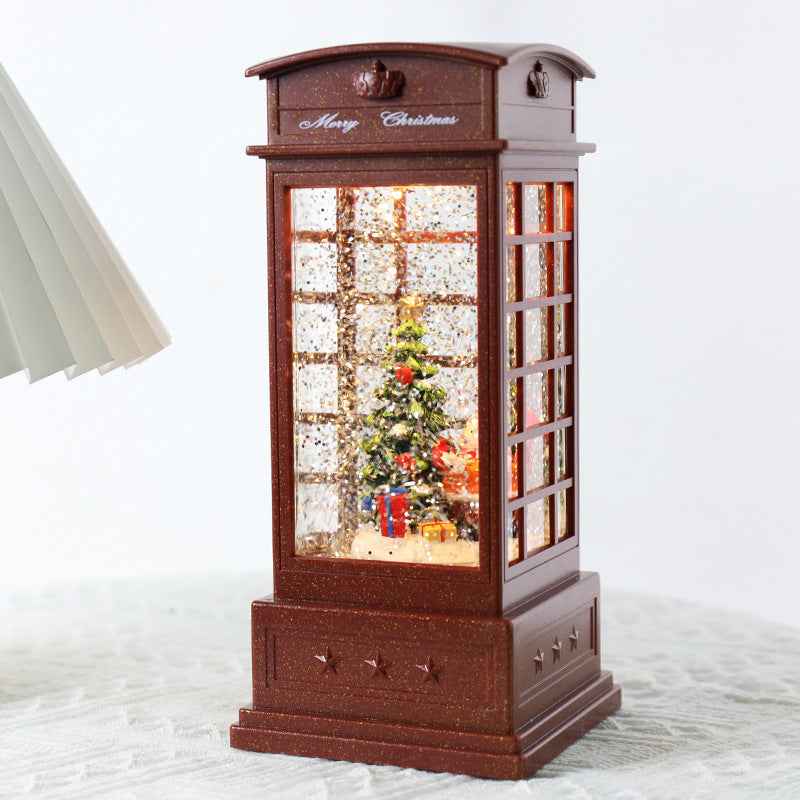 Christmas Decoration Music Box Furnishings Ornaments, Christmas Decoration Items, Christmas Decoration ornaments, Holiday Ornaments, 