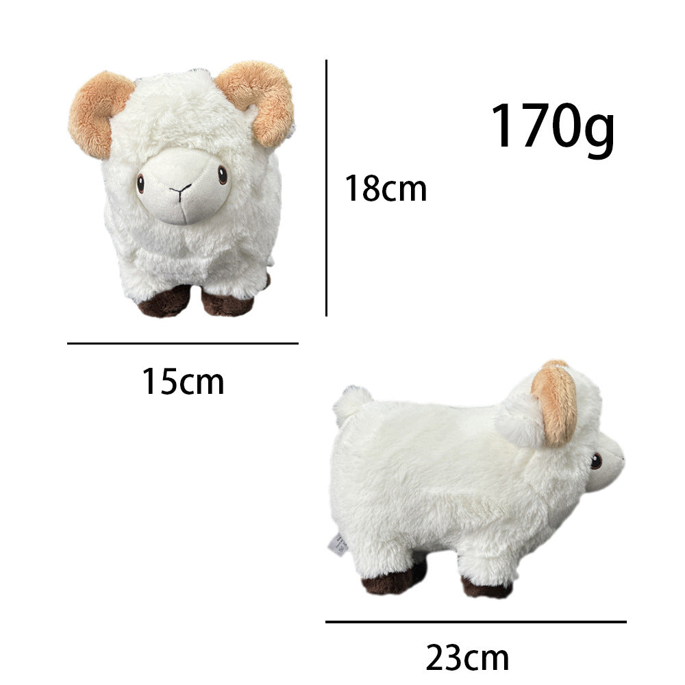 Cabra De Peluche Cute Plush Toy Doll Stuffed Animals, stuffed animals, weighted stuffed animal, stuffed animal​, highland cow stuffed animal, Plush Toys, Soft Toys, Teddy Bear, plush​, plushies, Decognomes, Plush doll
