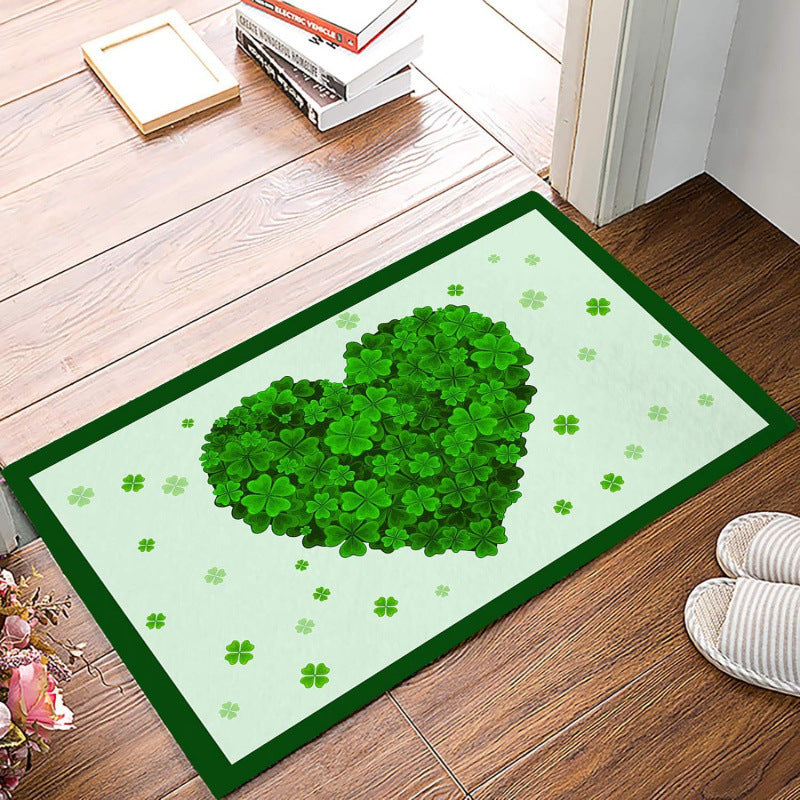 St Patrick's Day Door Entrance Decoration Non-slip Easy-care Foot Mat, st patricks day decorations, st patricks day decor, st patrick's day decorations, st patrick day decorations, Irish Décor, irish ornaments, Decognomes, St. Patrick's Day Party Supplies, St. Patrick's Day Decorations: Shamrock, Irish & Leprechaun