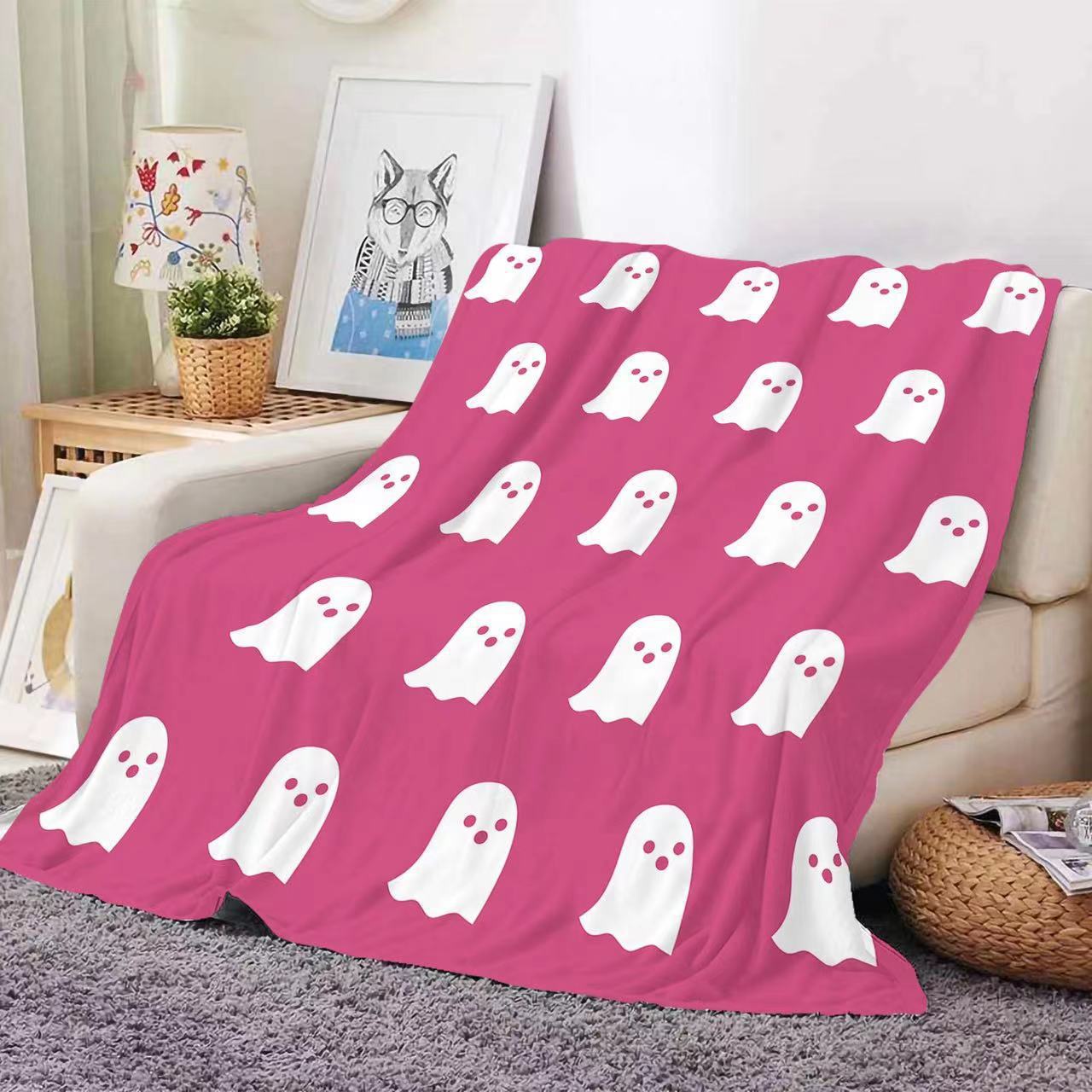 Halloween Blanket Flannel Air Conditioning Blanket