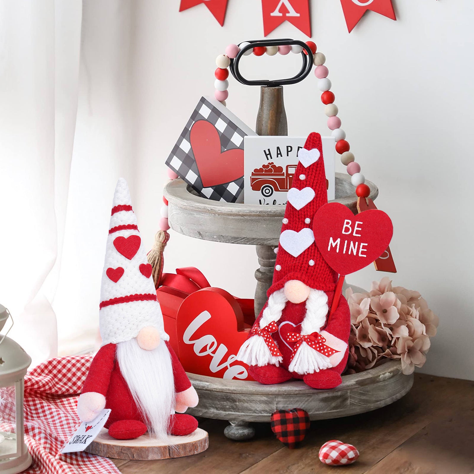 Valentine's Day Love Faceless Doll Creative Rudolph Decorations