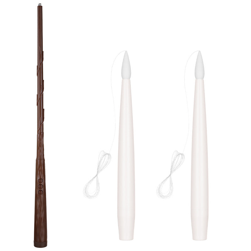 Halloween Party Suspension Magic Wand Candle Light