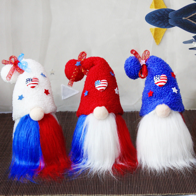 Independence Day Faceless Doll Gnomes