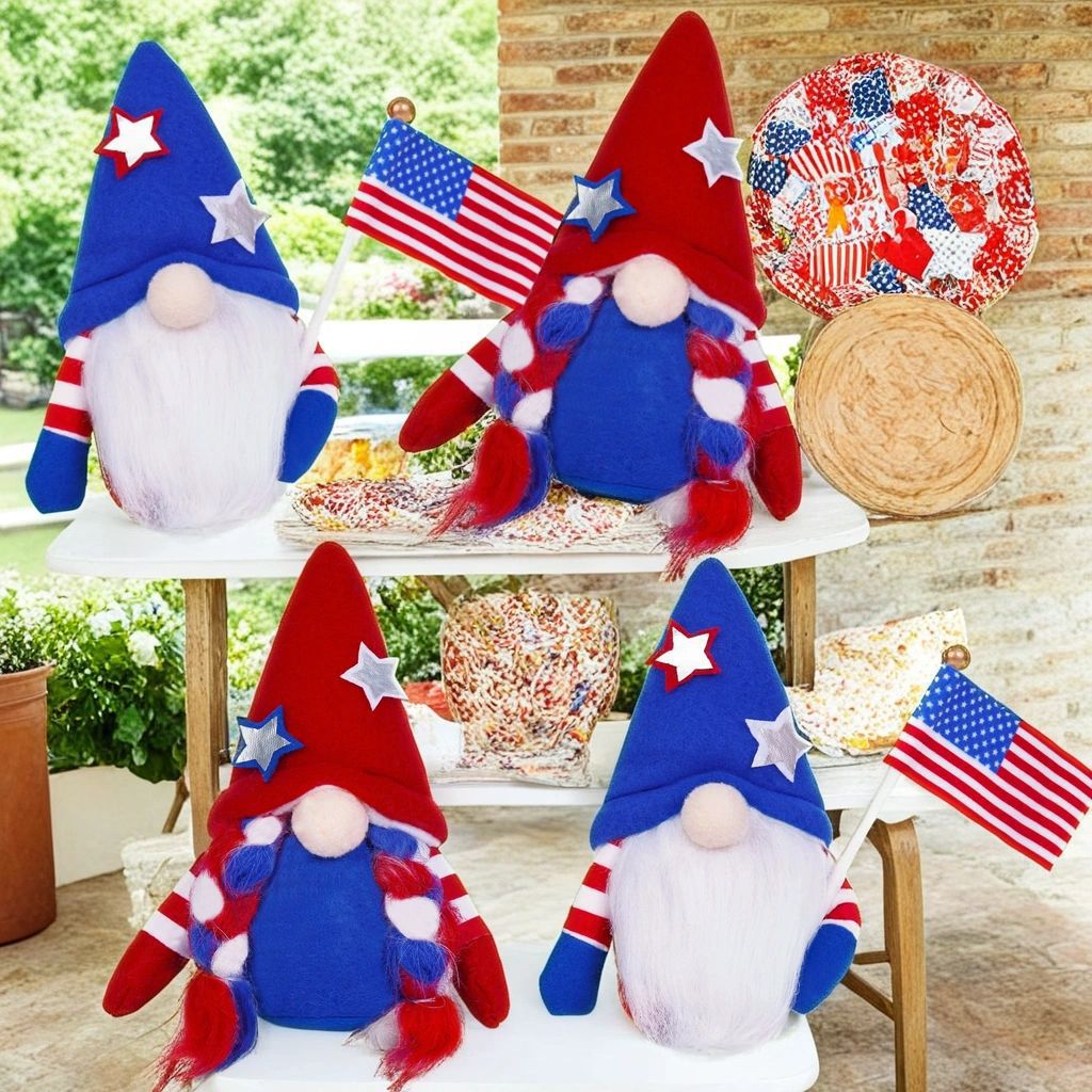 American Flag Day Gnomes