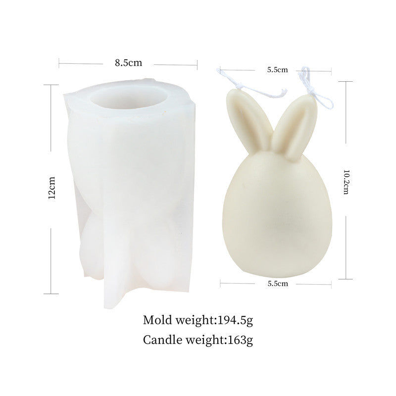 Handmade Diy Silicone Rabbit Candle Mold, Geometric candle molds, Abstract candle molds, DIY candle making molds, Decognomes, Silicone candle molds, Candle Molds, Aromatherapy Candles, Scented Candle,