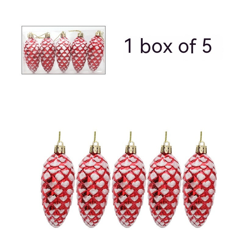 Christmas Decoration Props 7-piece Stainless Steel Knife Set