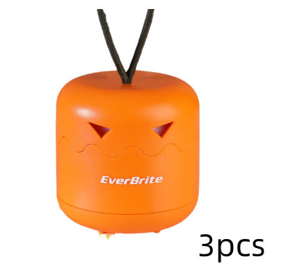 Halloween Pumpkin Foldable Party Decoration LED Small Night Lamp