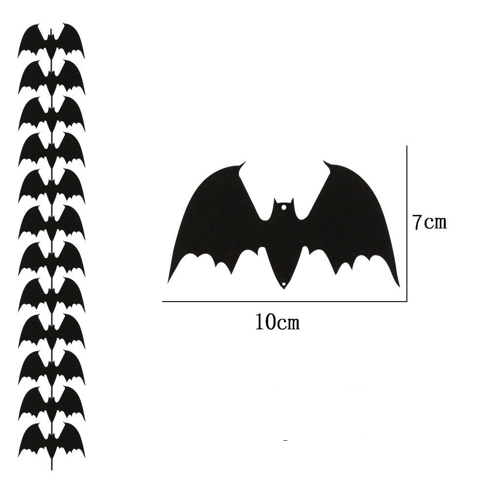 Halloween Non-woven Bat String Decoration, Halloween decorations items, Halloween masks, Halloween props, Halloween animatronics, Halloween inflatables, Halloween lights, Halloween fog machines, Halloween spider webs, Halloween lanterns, Halloween banners, Halloween streamers, Halloween tableware, Halloween centerpieces, Halloween party favors, Halloween yard stakes, Halloween tombstones, Halloween candles, Halloween wreaths, Halloween garlands
