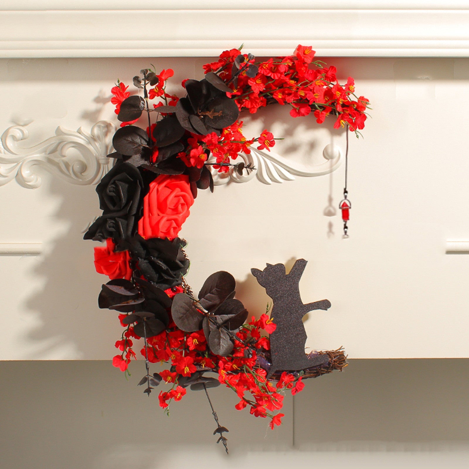 Halloween Kitty Door Hanging Decoration Garland