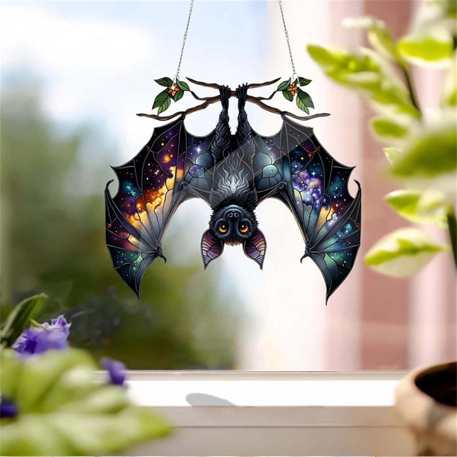 Halloween Bat Pendant Window Decoration