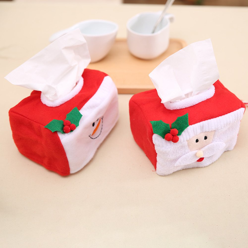 Christmas Decorations Christmas Tissue Box Decoration Large