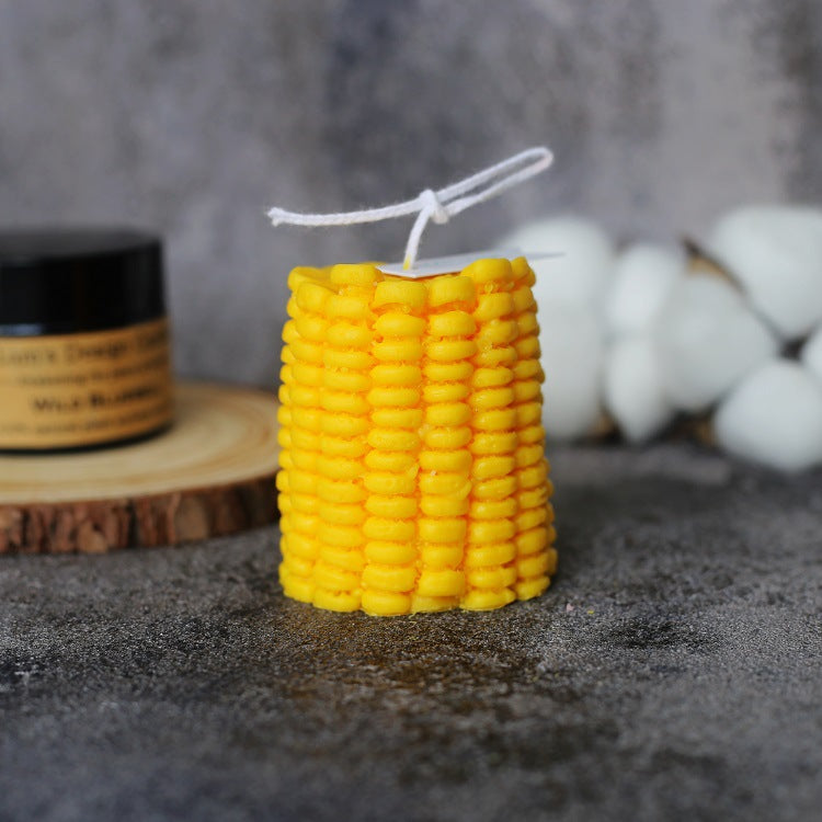 Smokeless Simulated Corn Candle, Geometric candle molds, Abstract candle molds, DIY candle making molds, Aromatherapy Candles, Scented Candles, Decognomes, 