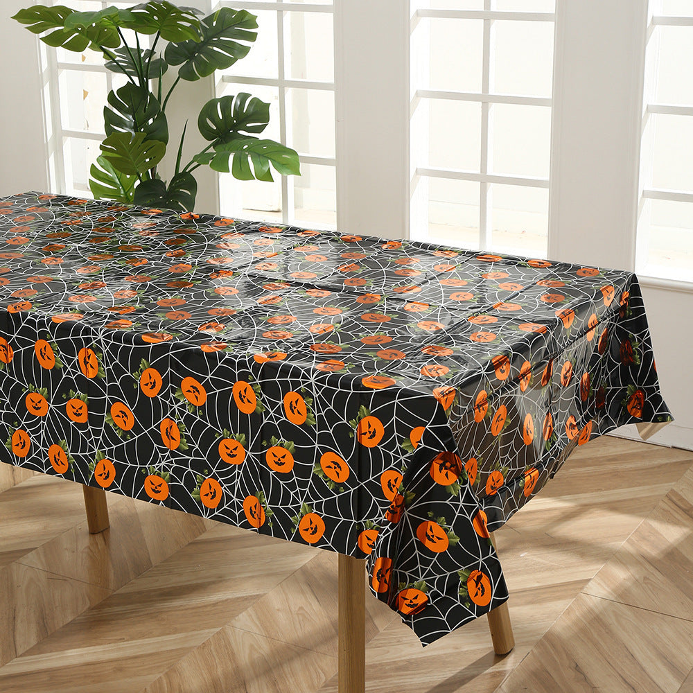 Small Size Halloween Theme Party PE Tablecloth