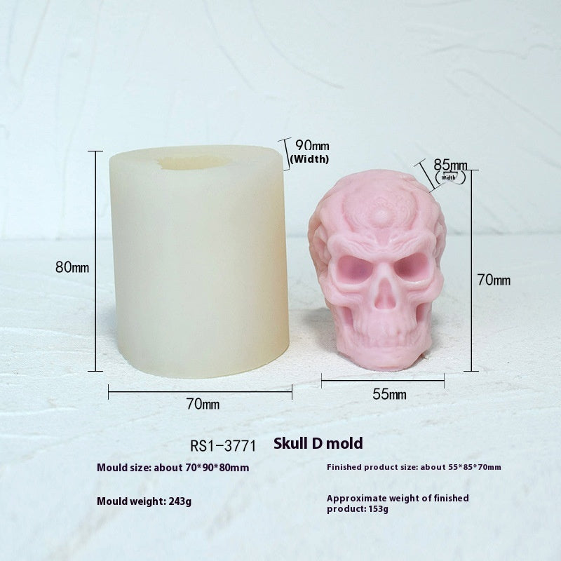 Halloween Multiple Skull Silicone Mold, Pumpkin lanterns, Jack o Lanterns, Halloween Lights, Halloween Decoration Ornaments, Halloween inflatables, carved pumpkins, Halloween wreaths, Halloween Candles, and animatronics Halloween.
