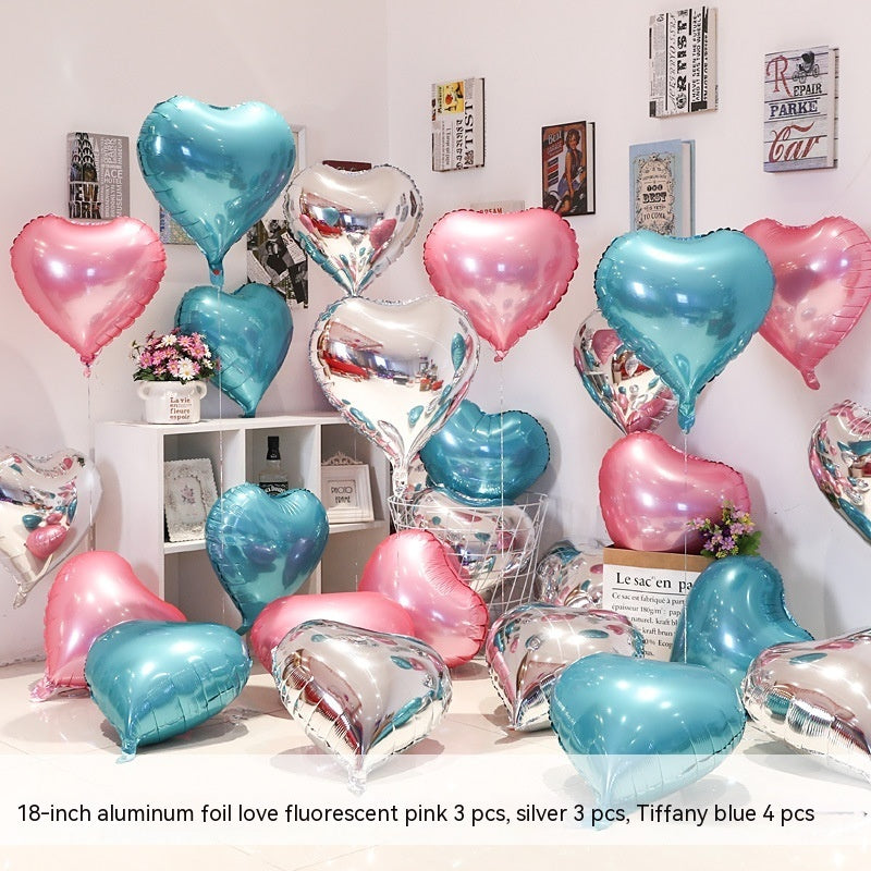 Heart-shaped Aluminum Balloon 520 Wedding Room Decoration Birthday Party, Balloons, Heart Balloons, valentines day, shop valentine's day deals, valentines, valentine's day gifts, valentine day, valentines day gifts, valentines day decor, Decognomes,  valentine decoration, valentines day decoratio, valentine decor, valentines decor, valentines decorations