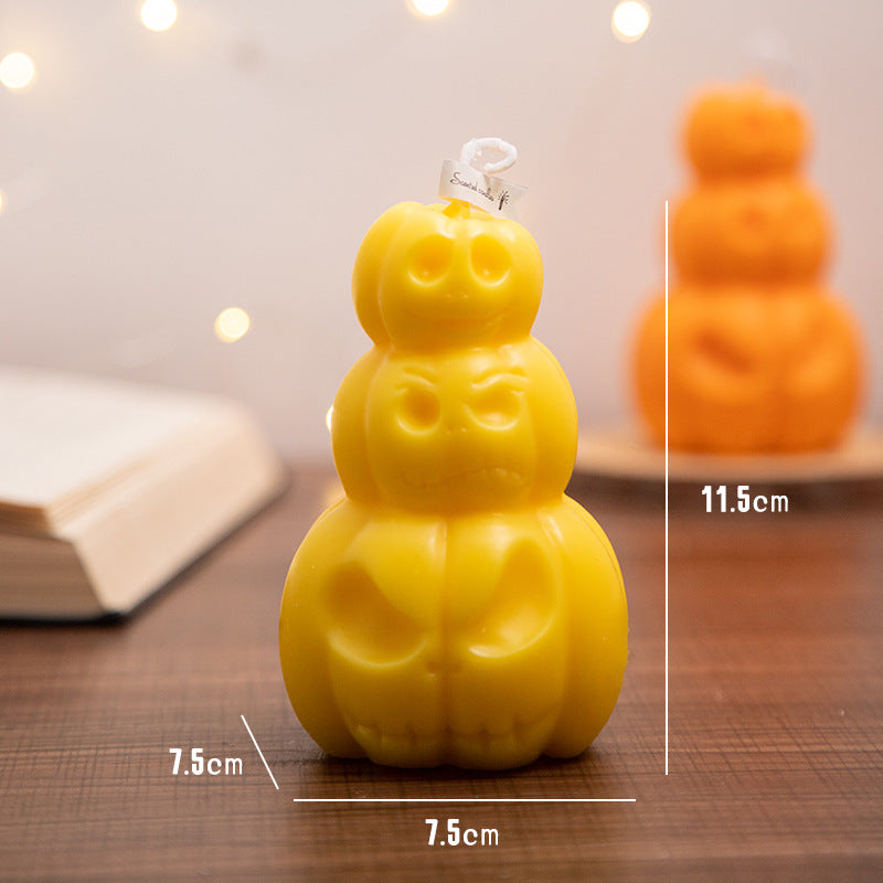 Halloween Pumpkin Aromatherapy Candle Decoration, Silicone candle molds, Christmas tree candle molds, Halloween pumpkin candle molds, Easter egg candle molds, Animal candle molds, Sea creature candle molds, Fruit candle molds, Geometric candle molds, Abstract candle molds, DIY candle making molds,