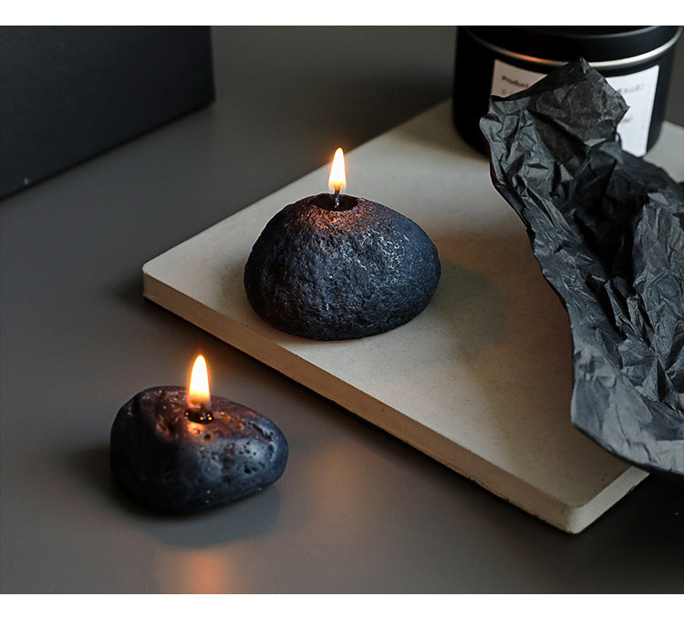 Candle Home Creative Small Ornaments Meteorite Stone