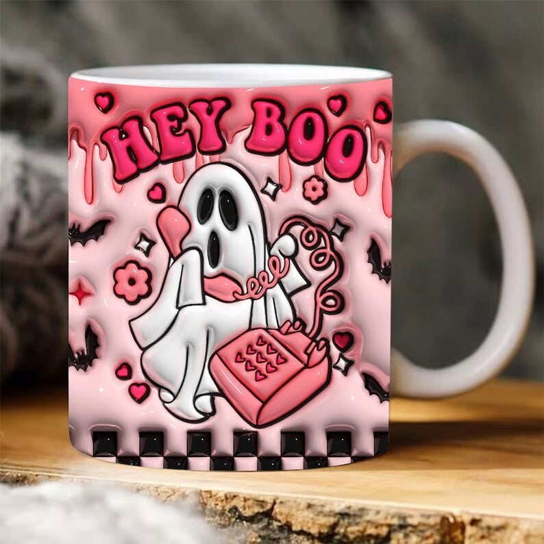 Halloween Pumpkin Ceramic Coffee Mug