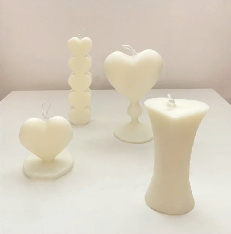 Love Fragrant Candle Hand Grinder, Geometric candle molds, Abstract candle molds, DIY candle making molds, Decognomes, Silicone candle molds, Candle Molds, Aromatherapy Candles, Scented Candle,