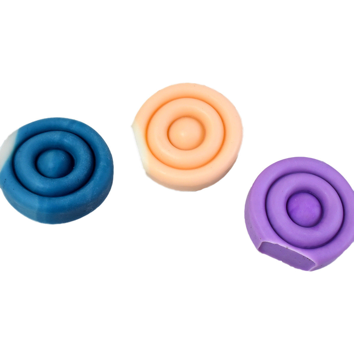 Double-sided 3D Geometric Toroidal Candle Silicone Mold Aromatherapy Gypsum Ornaments, Silicone candle molds, Christmas tree candle molds, Halloween pumpkin candle molds, Easter egg candle molds, Animal candle molds, Sea creature candle molds, Fruit candle molds, Geometric candle molds, Abstract candle molds, DIY candle making molds,