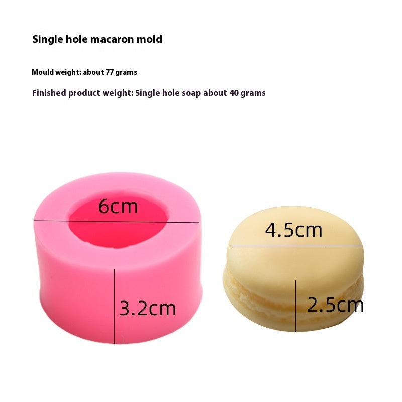 Fondant Cake Snacks Fragrant Stone Candle Mould