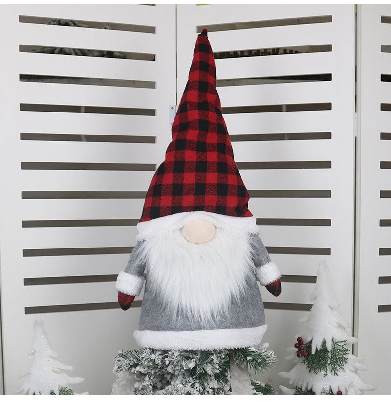 Forest Elderly Tree Top Star Creative Faceless Doll