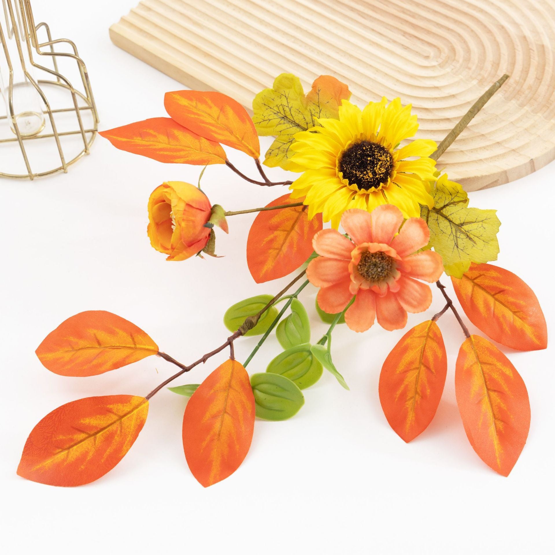 Autumn Artificial Sunflower Bouquet Creative Simple Home Living Room Decorations