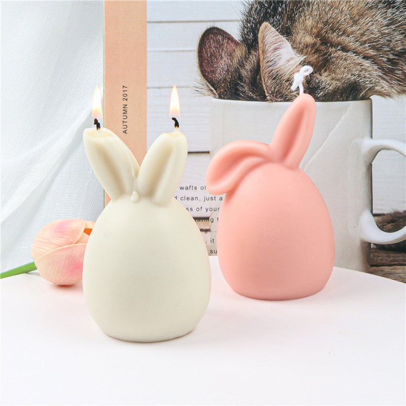 Handmade Diy Silicone Rabbit Candle Mold, Geometric candle molds, Abstract candle molds, DIY candle making molds, Decognomes, Silicone candle molds, Candle Molds, Aromatherapy Candles, Scented Candle,