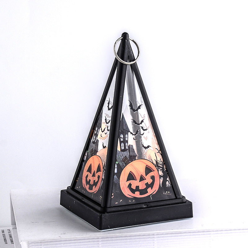 Halloween Decorations Small Lantern Pendant Lighting Ornaments, Pumpkin lanterns, Jack o Lanterns, Halloween Lights, Halloween Decoration Ornaments, Halloween inflatables, carved pumpkins, Halloween wreaths, Halloween Candles.