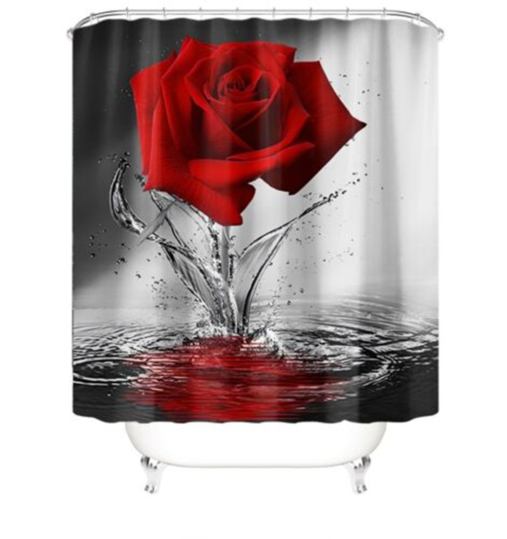 Valentine's Day Rose Series Shower Curtain Pattern, valentines day, shop valentine's day deals, valentines, valentine's day gifts, valentine day, valentines day gifts, valentines day decor, Decognomes,  valentine decoration, valentines day decoratio, valentine decor, valentines decor, valentines decorations
