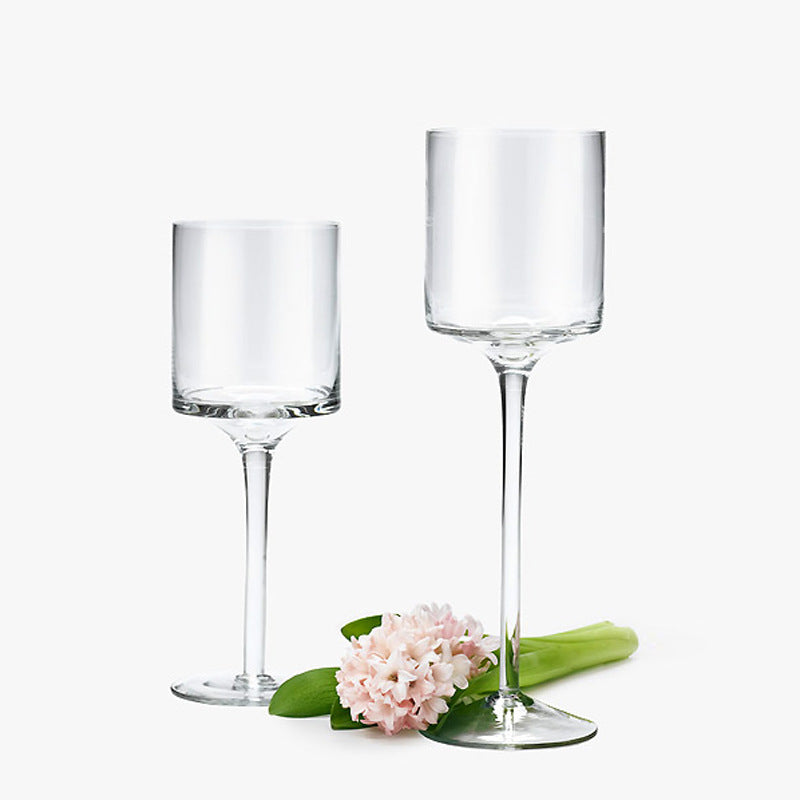 European Style Tall Cup Transparent Glass Candle Holder, candle holder, candle stick holder, glass candle holder, iron candle holder, wicker candle holder 2 piece set, candle holders, candlesticks, candle sticks, Luxury candles holders, taper candle holders, candlestick holder, Wooden Candlestick Candle Holder, Metal Candle Holders