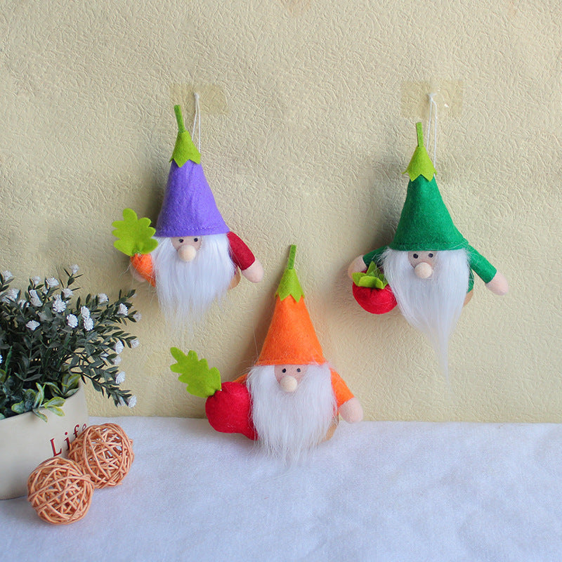 New Vegetable Doll Pendant Creative Decoration