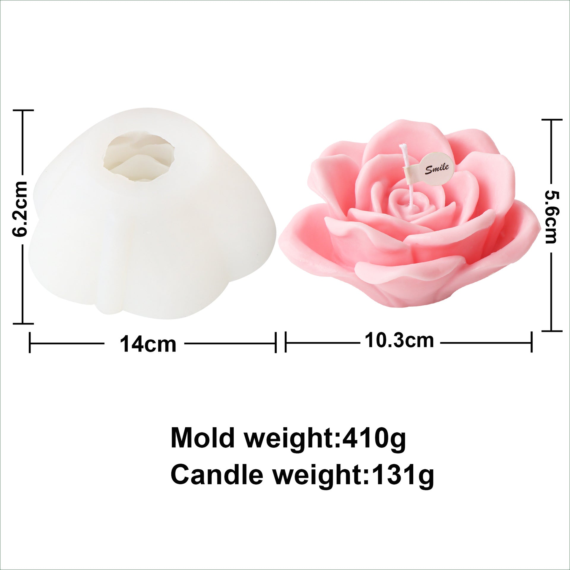 Blooming Peony Flower Candle Mold Aromatherapy Candle Plaster Decoration Silicone Mold, Silicone candle molds, Geometric candle molds, DIY candle making molds, Aromatherapy Candle, Sented candle, candles, 