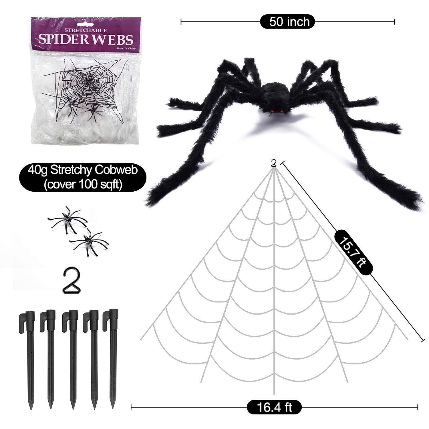 Halloween Spider Web Decoration Props