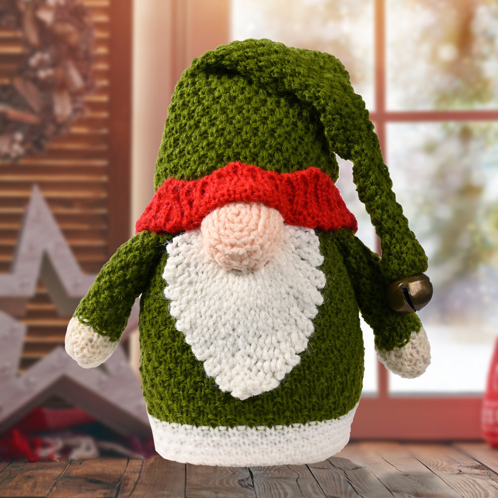 Knitted Rudolf Ornaments Christmas Doll