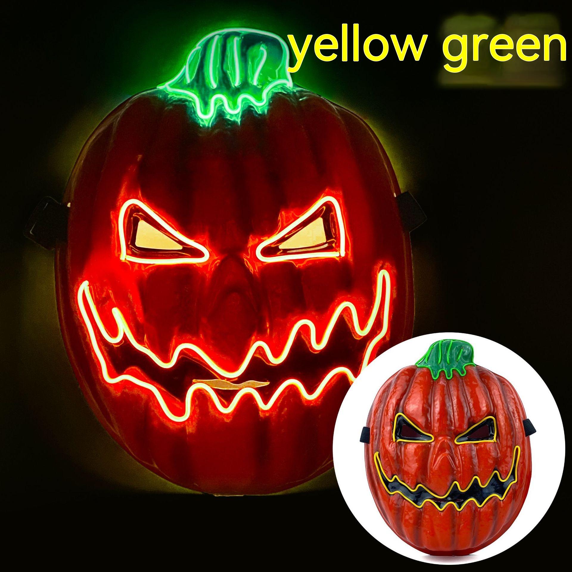 Halloween Party Ball Pumpkin Head Horror LED Luminous