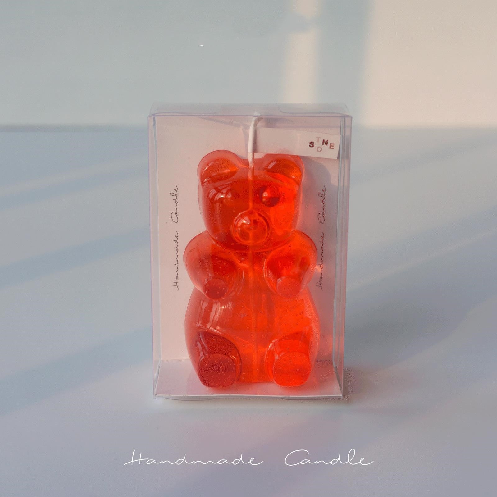 Q Play Gummy Bear Shape Handmade Aromatherapy Candle, Geometric candle molds, Abstract candle molds, DIY candle making molds, Decognomes, Silicone candle molds, Candle Molds, Aromatherapy Candles, Scented Candle,