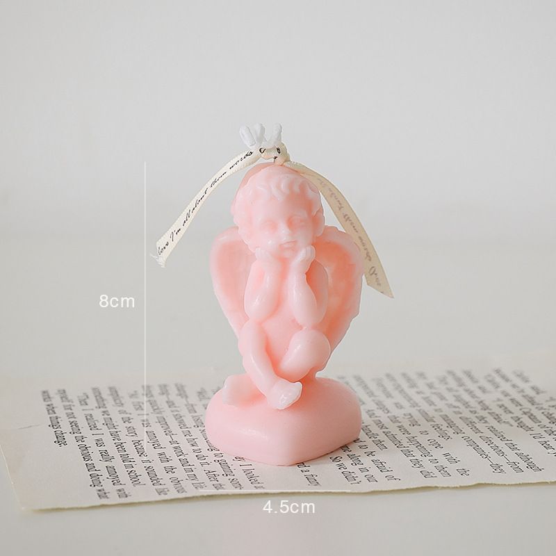 Angel Candle Aromatherapy Desktop Decoration, Geometric candle molds, Abstract candle molds, DIY candle making molds, Decognomes, Silicone candle molds, Candle Molds, Aromatherapy Candles, Scented Candle, 