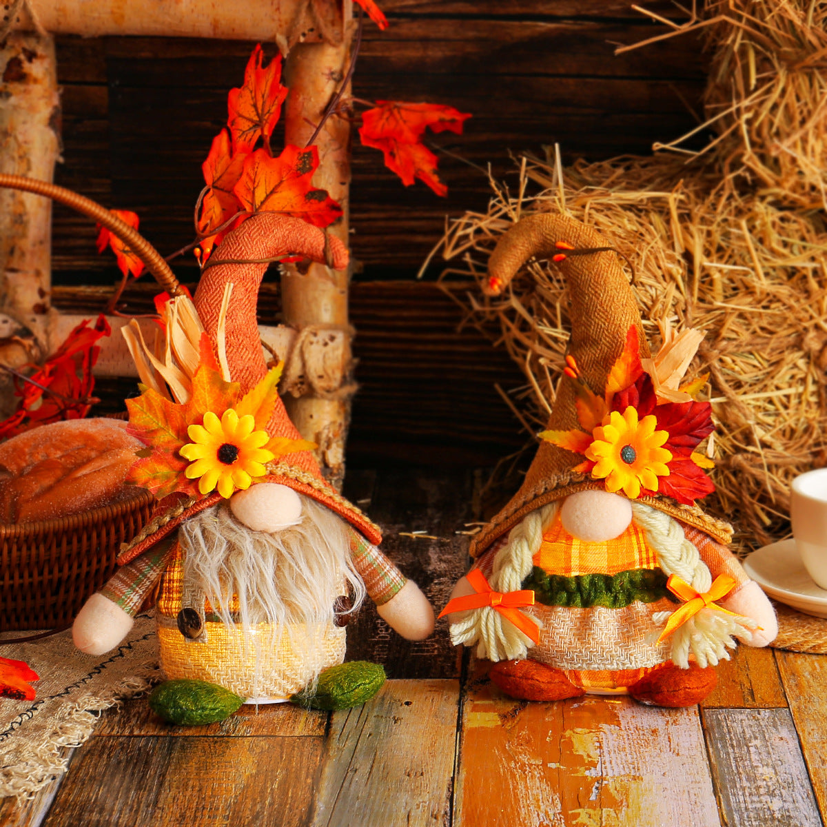 Thanksgiving Scarecrow Doll Series Decoration Ornaments