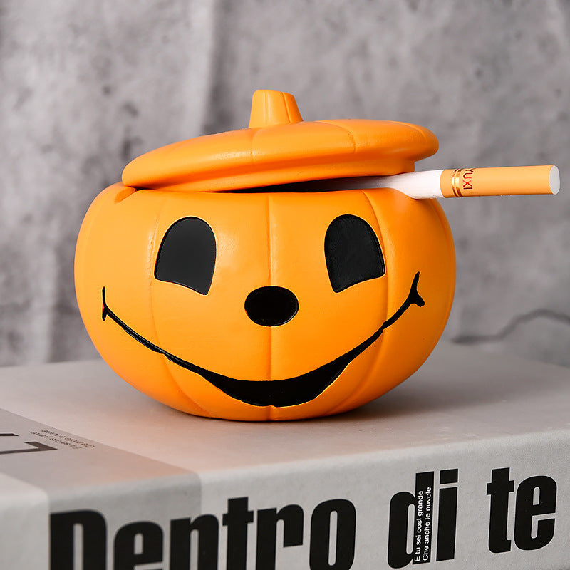 Halloween Creative Pumpkin Household Prevent Fly Ash Ashtray With Lid, Halloween decorations items, Halloween costumes, Halloween masks, Halloween props, Halloween animatronics, Halloween inflatables, Halloween lights, Halloween fog machines, Halloween spider webs, Halloween lanterns, Halloween banners, Halloween streamers, Halloween tableware, Halloween centerpieces, Halloween party favors, Halloween yard stakes, Halloween tombstones, Halloween candles, Halloween wreaths, Halloween garlands
