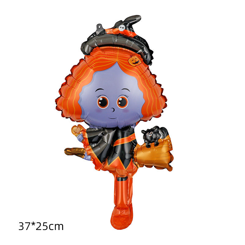 Halloween Decoration Arrangement Aluminum Film Balloons, Halloween decorations items, Halloween costumes, Halloween masks, Halloween props, Halloween animatronics, Halloween inflatables, Halloween lights, Halloween fog machines, Halloween spider webs, Halloween lanterns, Halloween banners, Halloween streamers, Halloween tableware, Halloween centerpieces, Halloween party favors, Halloween yard stakes, Halloween tombstones, Halloween candles, Halloween wreaths, Halloween garlands
