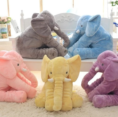 Elephant Comfort Sleep With Stuffed Animals