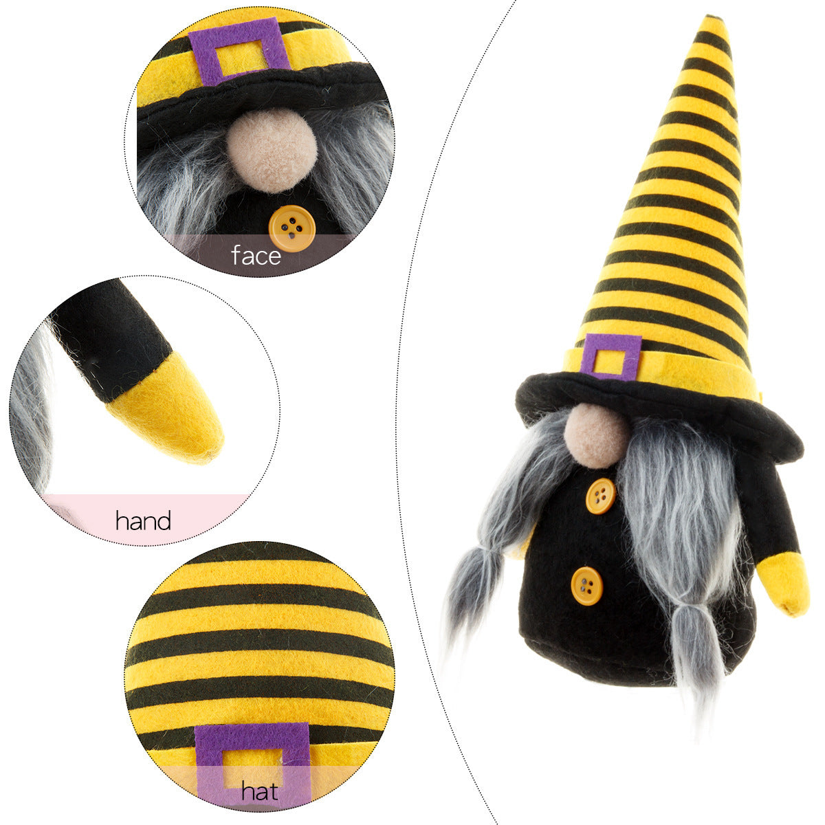 Halloween Doll Ornaments Holiday Decorations