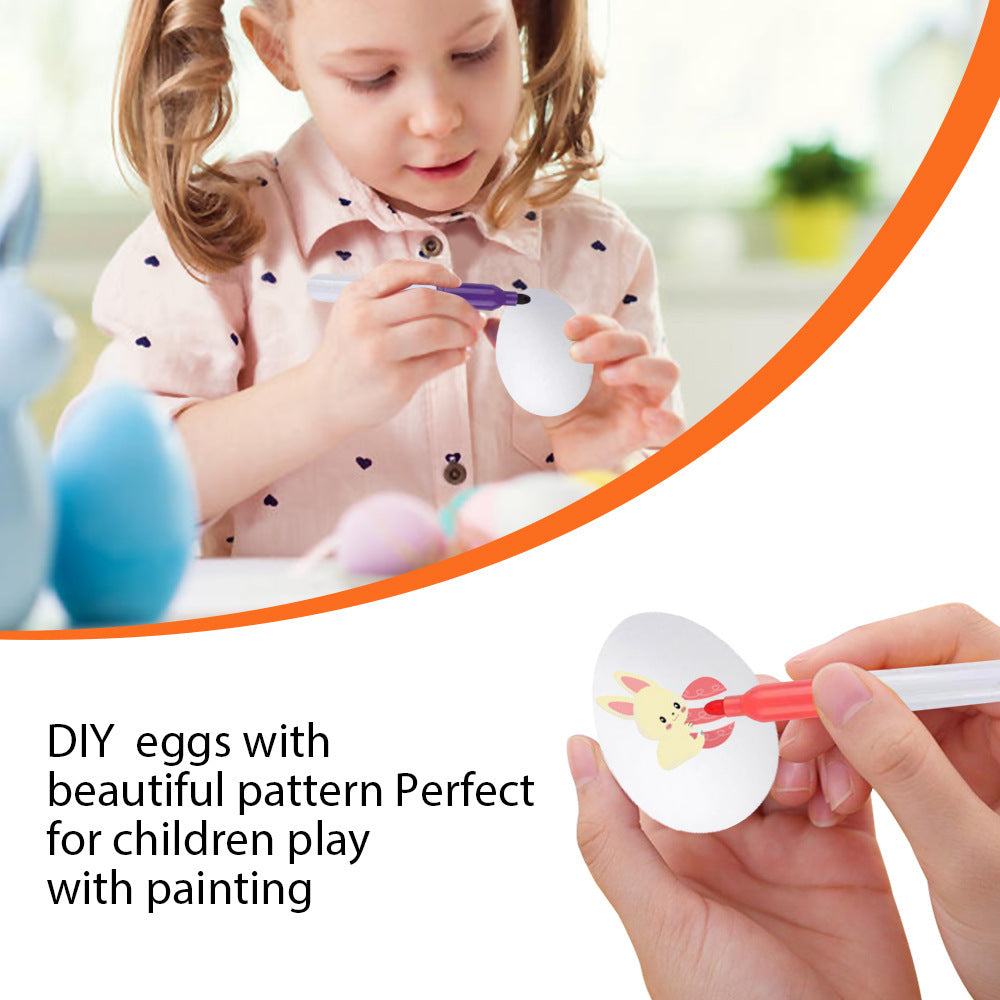 Easter DIY Set Hand-painted Egg Decoration Holiday Pendant Parent-child Interaction, easter decorations, Easter Decor, easter table decor, outdoor easter decorations, shop easter, Decognomes