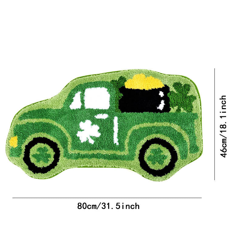 St Patrick's Day Series Non-slip Carpet,  st patricks day decorations, st patricks day decor, st patrick's day decorations, st patrick day decorations, Irish Décor, irish ornaments, Decognomes, St. Patrick's Day Party Supplies, St. Patrick's Day Decorations: Shamrock, Irish & Leprechaun