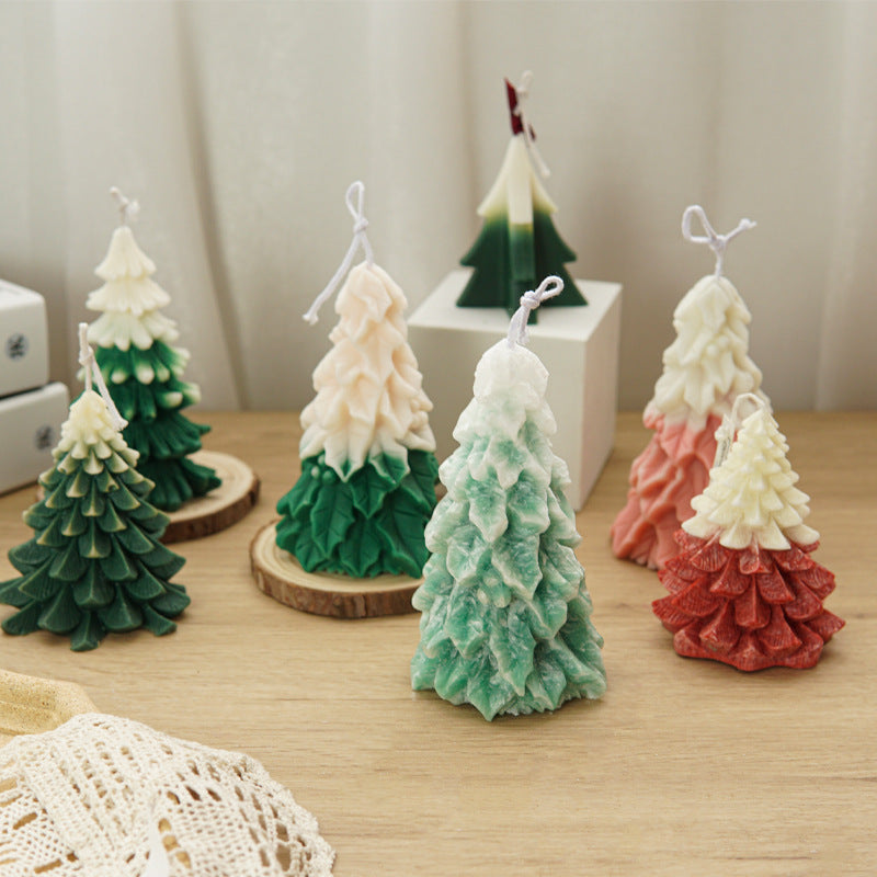 Christmas Party Silicone Mold D Stereo Christmas Tree Cedar Aromatherapy Candle Silicone Christmas Tree Silicone Mold, Silicone candle molds, Geometric candle molds, DIY candle making molds, Aromatherapy Candle, Sented candle, candles, 