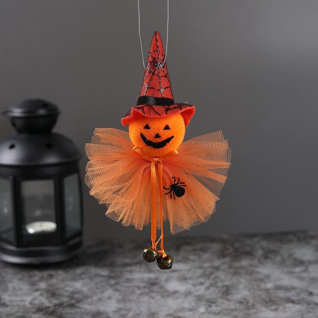 Halloween Decorative Gauze Skirt Witch Pendant Small Pendant