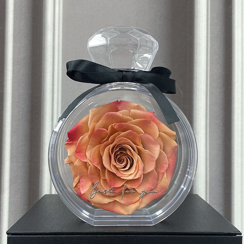 Natural Eternal Flower Ornaments Transparent Cover Dried Rose Gift Box For Christmas New Year Valentine's Day Home Decor, valentines day, shop valentine's day deals, valentines, valentine's day gifts, valentine day, valentines day gifts, valentines day decor, Decognomes,  valentine decoration, valentines day decoratio, valentine decor, valentines decor, valentines decorations
