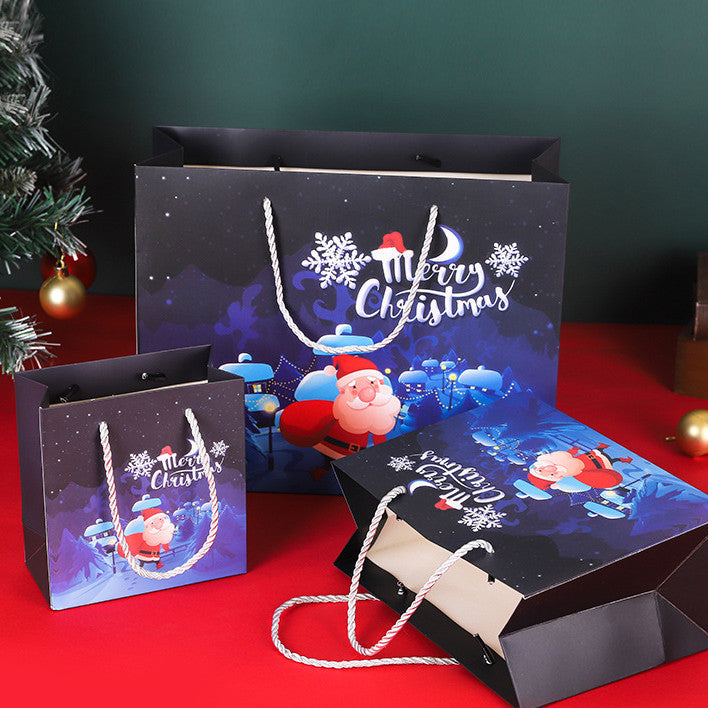 Fashion Simple Christmas Eve Candy Gift Bag, christmas gift bag, christmas decoration items